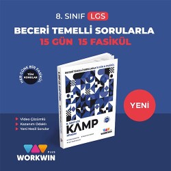 LGS 15 Fasikül Video Çözümlü Kamp Kitabı Workwin Plus - 6