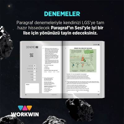 LGS Çözüm Rehberi ile Paragraf'ın Sesi Soru Bankası Workwin Plus - 10