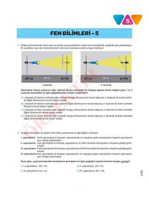 LGS FEN BİLİMLERİ 10'LU Branş Denemeleri | Video Çözümlü | MEB Müfredatına Uygun - 3