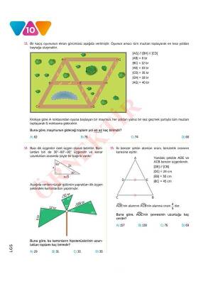 LGS MATEMATİK 10'LU Branş Denemeleri | Video Çözümlü | MEB Müfredatına Uygun - 5