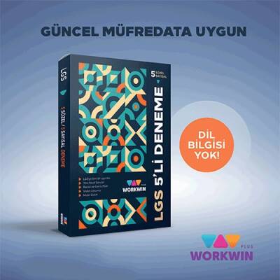 LGS Video Çözümlü 5'li Deneme Workwin Plus - 3