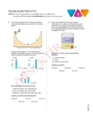 TYT FEN BİLİMLERİ 10'LU Branş Denemeleri | Video Çözümlü | ÖSYM Tarzında - 2